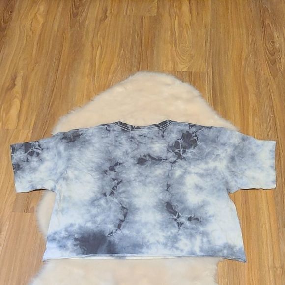 AC/DC Cropped tie-dye t-shirt - Picture 3 of 3